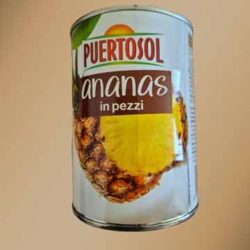 Puertosol darabolt ananász 565g