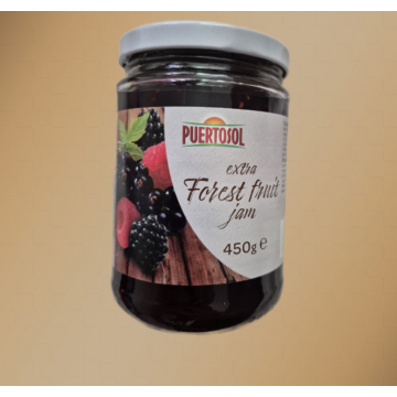 Puertosol Erdei gyümölcs dzsem 450g
