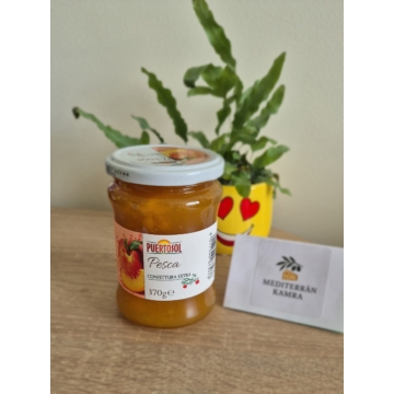 Puertosol őszibarack dzsem 370g