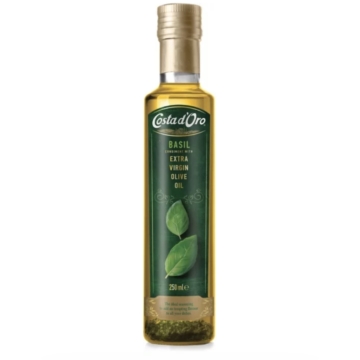 Extra szűz olívaolaj bazsalikomos 250ml