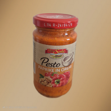 Pesto dióval és paprikával 190g
