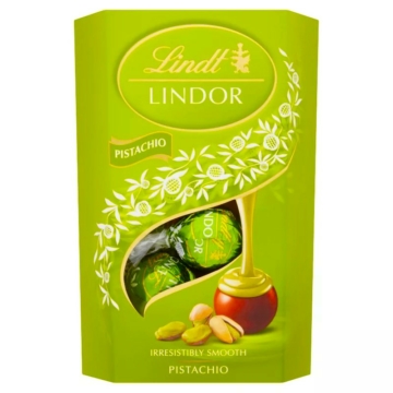 Lindt Lindor Pisztácia Csokoládégolyó 200g