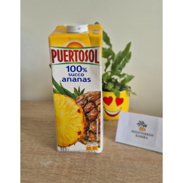 Puertosol 100% Ananász gyümölcsnektár  1L