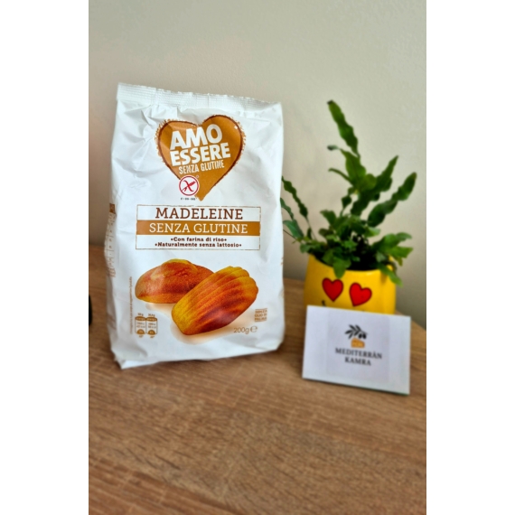 Amo Essere  Glutén- és  természetesen laktózmentes Madeleine 200g