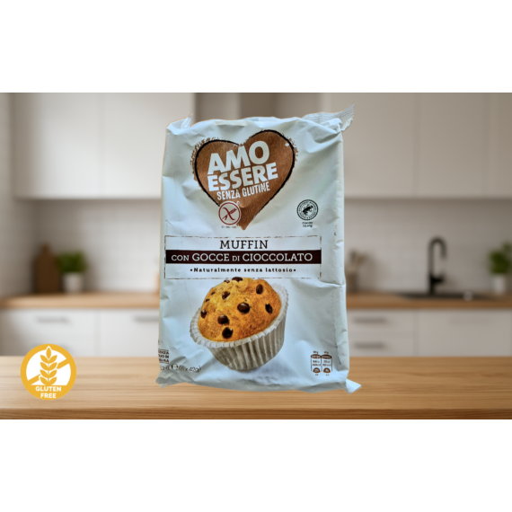 Amo essere Glutén- és természetesen laktóz mentes Muffin 252g (6x42g)
