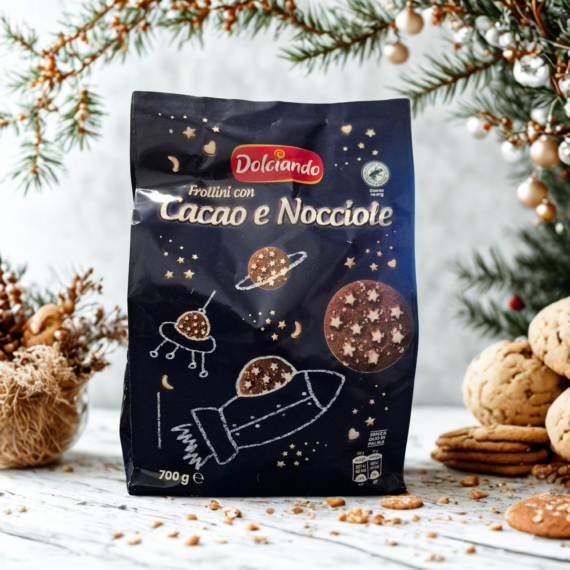 Frollini con Cacao e Nocciole 700g