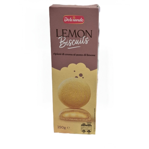 Dolciando Citrom krémmel töltött keksz 150g