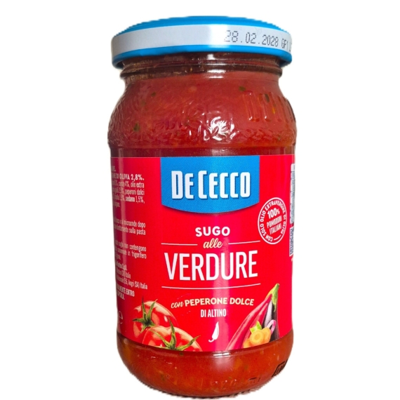 De Cecco Zöldséges szósz 200g