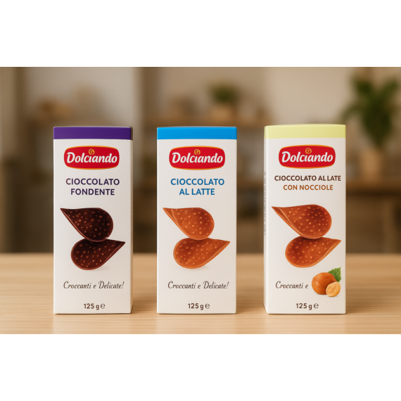 Dolciando Étcsokoládés szirom 125g