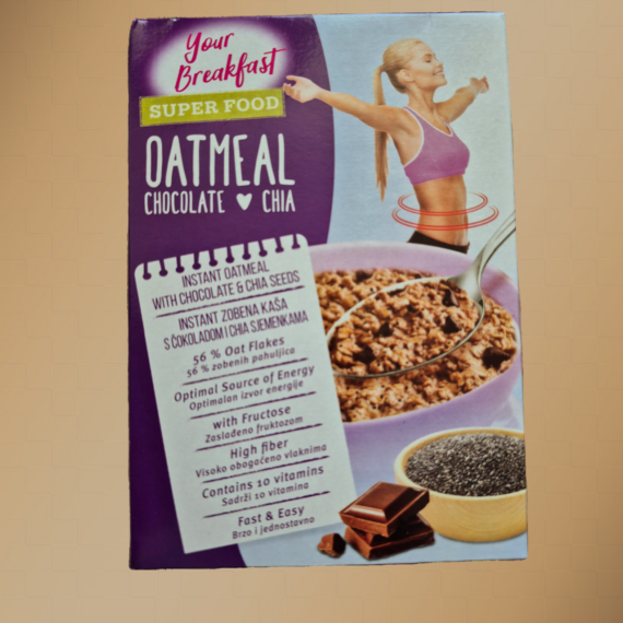 Instant zabkása csokoládés chia maggal 260g (4x65g)